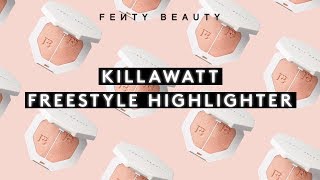 KILLAWATT FREESTYLE HIGHLIGHTER  FENTY BEAUTY [upl. by Sholley]