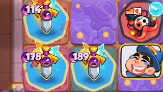 189 Stacks Ancient Magic Enchanted Sword Talent I always Try Coop Rush Royale Unique Video Wide [upl. by Dru]