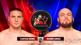 Vladyslav Sirenko vs Brandon Carmac 10012024 Владіслав Сіренко vs Брендон Кармак ukraine [upl. by Demetris]