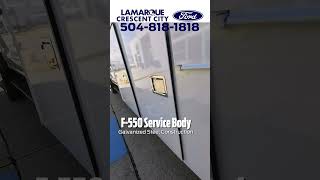 Get the Job Done Right with the Ford F550 and Reading Service Body at Lamarque Crescent City Ford [upl. by Ynaffat]