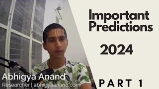 Important predictions for 202425  Analyze with Abhigya Anand [upl. by Atinav602]