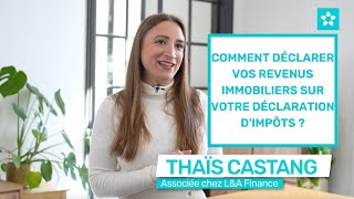 Comment déclarer vos revenus immobiliers sur votre déclaration dimpôts [upl. by Peppi]