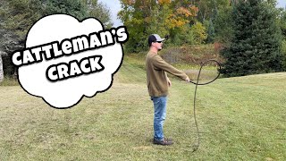 Cattleman’s Crack Whip Crack Tutorial [upl. by Imogene805]