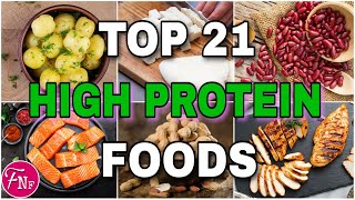 ✅ High Protein Foods  Protein Rich Foods For Weight Gain [upl. by Yraunaj899]