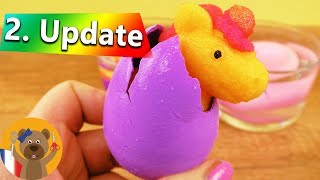 Oeuf de Licorne Update 2  3 oeufs surprise avec Licornes  Unicorn Groweggs  Super mimi [upl. by Race673]