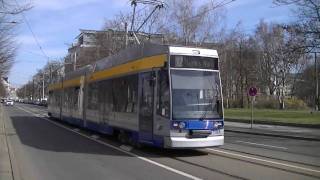 Tram Leipzig  Stadtbahn Impressionen 23032011 [upl. by Ala]