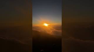 Rainbow and sunset at Haleakala national park shorts travelvlog hawaii [upl. by Ataner]