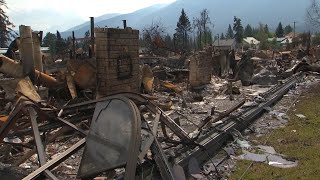 Tour of Jasper wildfire devastation reveals destroyed homes and hotels [upl. by Ilsel]