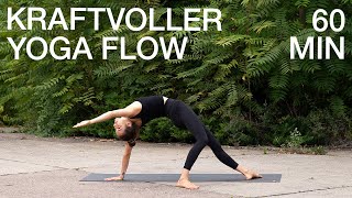 Vinyasa Yoga  kraftvolle 60 Min Ganzkörper Flow für Balance amp Stabilität  für Fortgeschrittene [upl. by Maitund537]