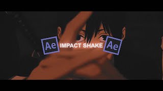 Impact Shake  After Effects [upl. by Bink875]