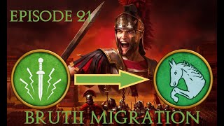 Brutii Migration Campaign 21  Total War Rome Remastered [upl. by Caddaric629]