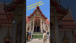 Wat Chalong Temples in Phuket Thailand 🇹🇭 travel best everyone [upl. by Nifled416]