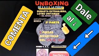 4 medios follis y 1 follis 2° parte del Unboxing de monedas bizantinascoin history [upl. by Sirromaj]