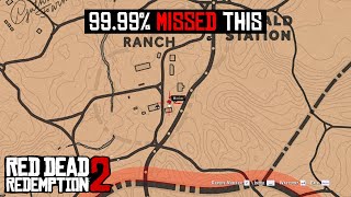 99 Players Visited This Road But Failed At Finding This Missable Item  RDR2 [upl. by Hopfinger720]