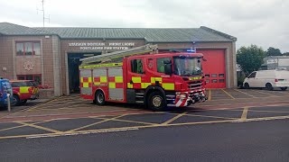 TURNOUT Portlaoise Fire Stations Alpha 1 and Kilo 1 turning out [upl. by Rimisac634]