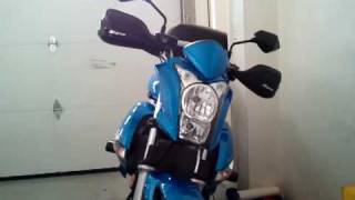 Motorcycle Handguards BarkBuster Storm on Kawasaki ER6N [upl. by Asia920]