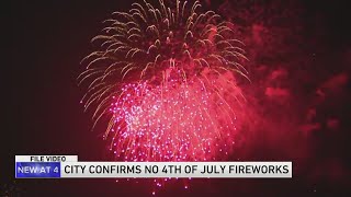 No Fourth of July fireworks in Chicago this year [upl. by Erialb]