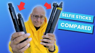 Insta360 Invisible Selfie Stick Review Five 360 Camera Sticks COMPARED [upl. by Onej]