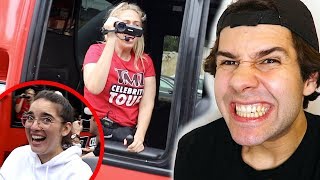 CONFRONTING TMZ ON CAMERA SCREAMING [upl. by Aihseuqal]