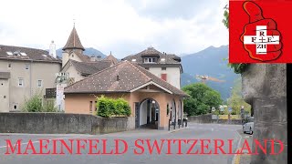 4K MAEINFELD HEIDILAND TO VADUZ LIECHTENSTEIN SWITZERLAND1 [upl. by Bernita]