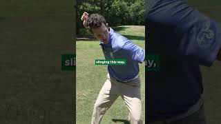 If every golfer did this for 5 seconds they would stop slicing immediately 😱 [upl. by Orlene]