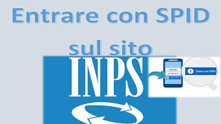 Accedere al sito INPS con Spid e codice posteIDContributi [upl. by Aicenra]