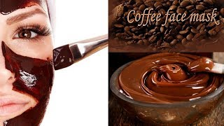 DIY Coffee Face Mask for Face Glow and Skin Tightening [upl. by Simpson]