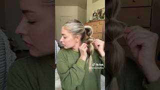 quick and easy hairstyle for college [upl. by Tamaru]