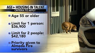 Affordable senior housing in Talent prioritizes Almeda Fire survivors [upl. by Osswald]