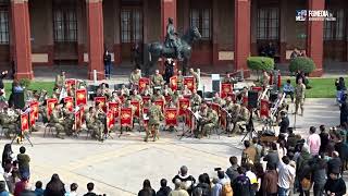 Banda Instrumental Penachos Rojos en el Museo Histórico Militar 27 de mayo de 2023  FGMEDIA TV [upl. by Eilata]