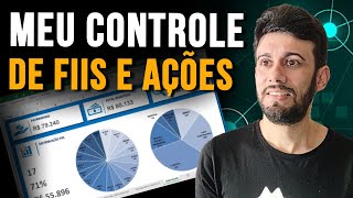 PLANILHA DE FUNDOS IMOBILIÃRIOS E AÃ‡Ã•ES QUE FAÃ‡O MEU CONTROLE [upl. by Kwok]