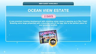 CARA MENYELESAIKAN OCEAN VIEW ESTATE QUEST  THE SIMS FREEPLAY INDONESIA [upl. by Shwalb]