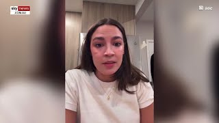 AOC warns America will enter an era of ‘fascism following Trumps election victory [upl. by Gurolinick]