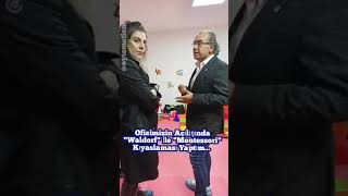 Ofisimizin Açılış GecesindequotWaldorfquot le quotMontessoriquot Kıyaslaması Yaptım [upl. by Elleval]