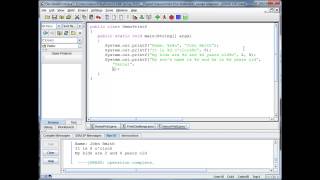 Java Basics  printf [upl. by Aridatha]