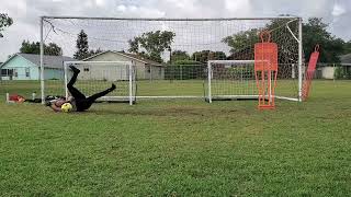 TESTING THE FORZA PROFLEX PORTABLE SOCCER GOALKS SIZE 5X3 FT [upl. by Bushey]