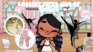 🩰🐾Lotties FIRST day of ballet🐾🩰WITH SOUND🔈avatar world🌍 [upl. by Douglass]