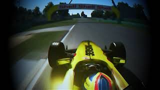 Assetto Corsa  HeinzHarald Frentzen Jordan 199 Onboard on San Marino [upl. by Kopp]