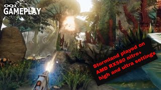 Oculus quest Stormland gameplay oculus link amd rx580 now supported [upl. by Karen]