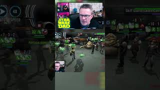 Leia Kills JabbaAGAIN SWGOH [upl. by Idnyc]