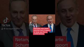 Netanyahu says it to Charlie Schumer after his lack of support of Israel [upl. by Rengaw]