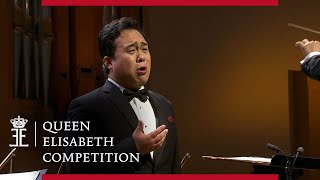 Puccini Vecchia zimarra senti  Ao Li  Queen Elisabeth Competition 2018 [upl. by Ahtael]