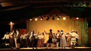 Canarian traditional folk dance Folía de Tenerife amp Cambuyonero [upl. by Elocim]