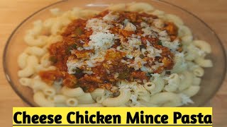 Chicken Pasta Recipe  Best Chicken Mince Cheese Pasta  How To Make Chicken Mince Macaroni [upl. by Ricard]