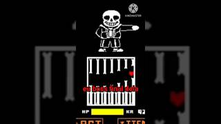 Todas as rotas de undertale undertale undertalepacifist sans friskundertale shortsgames [upl. by Iah792]