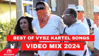 BEST OF VYBZ KARTEL SONGS VIDEO MIX 2024 BY DJ MARL VYBZ KARTEL RELEASED FROM PRISON CELEBRATION MIX [upl. by Eirahcaz]