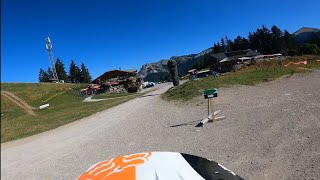 piste verte du bernex bike park [upl. by Oswald156]