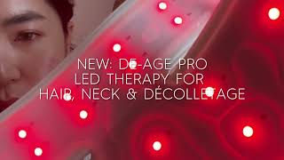 NEW Skin Inc DeAge Pro LED Therapy For Hair Loss amp Neck Wrinkles [upl. by Inoek]