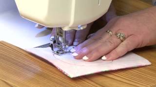 Sew Easy Lesson Interfacing Applique [upl. by Ainimre]