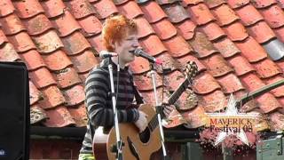 Ed Sheeran live at the Maverick Festival in 2008 [upl. by Karla]